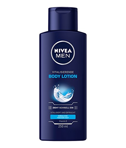 Preisvergleich Produktbild NIVEA Men Körper Lotion, 250 ml Flasche, Vitalisierende Body Lotion