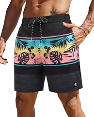 Coloful Leaf Black Striped