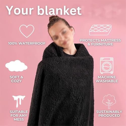 Couverture Love imperméable pour protéger vos meubles des poils et urines - 8