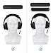 Geekria Hook and Loop Headband Cover + Pad Set, Protector with Zipper Closure Compatible with Medium Sized Headphones, Easy DIY Installation (Protein Leather/Black)