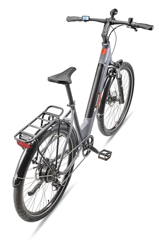 TELEFUNKEN SUV E-Bike 27,5 Zoll für Damen & Herren | Pedelec mit Heckmotor & 468 Wh Li-Ion-Akku | Elektrofahrrad mit 7-Gang Kettenschaltung & Scheibenbremse, StVZO-konform | inkl. Panzerkabelschloss