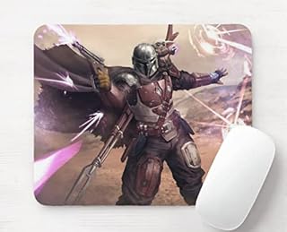 The Mandalorian Yoda Together Mice Mouse Pad Mat Pad 5mm Computer PC Accessories