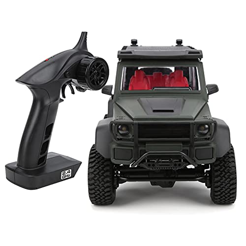 SUNGOOYUE 4WD RC Crawler, 1/12 2,4G RC G500 Crawler com bateria integrada - kit de montagem de camin