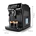 Philips 2200 Series Fully Automatic Espresso Machine, Classic Milk Frother, 2 Coffee Varieties, Intuitive Touch Display, 100% Ceramic Grinder, AquaClean Filter, Aroma Seal, Black (EP2220/14)