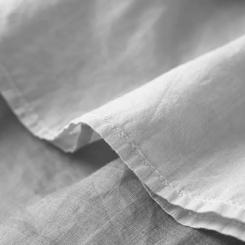 HGps8w Elegant Linen Maxi Skirt for Women 2025 Fall Elastic High Waisted Vintage Loose A-Line Swing Casual Skirts4