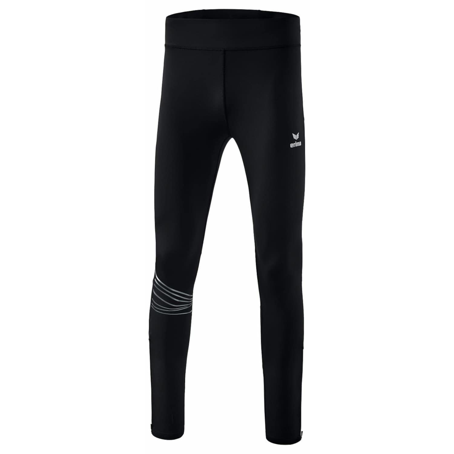 Erima Unisex Kid's Racing Running Tights Long, Black, 140