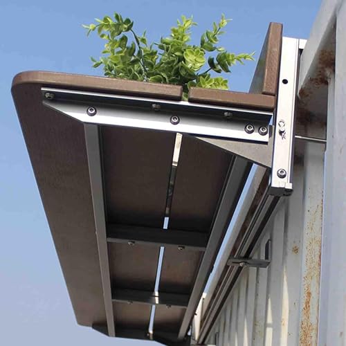 Table de balcon pliante pour optimiser les espaces restreints - 5