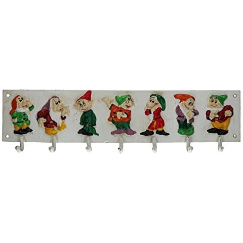 AB Tools Snow White Dwarfs Coat Hook Rack Cover