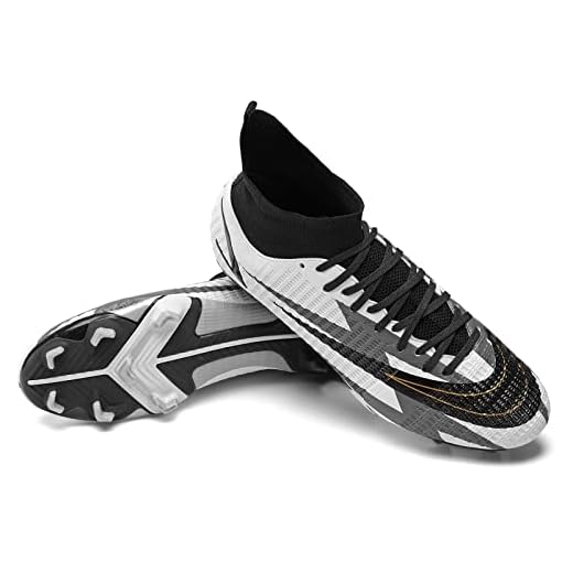 Zquaus Mens Cleats Football,Professional Football Shoes GCD2177-M2-43
