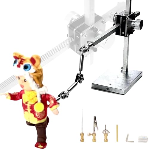 Système de gréement d'armature pour animation Stop Motion – Bras de 25 cm pour marionnette légère et support de prise de vue macro, supporte jusqu'à 100 g de charge utile