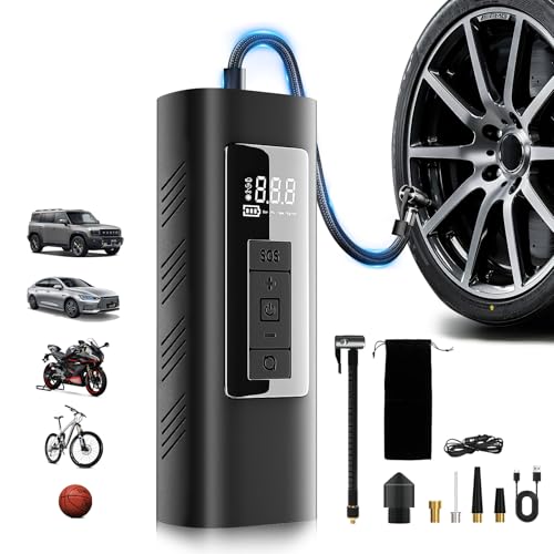 BIGMUMU dC GA[|v ] oCN ԗpCy2025NV^E10b[U Cw 4[hIző刳150PSI 4PʊZ/p/ĎouΉ GA[|v 6000mAheʃobe[ dC R[h