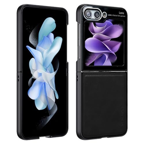 Coque Samsung Galaxy Z Flip5 antichoc noire avec arrière magnétique