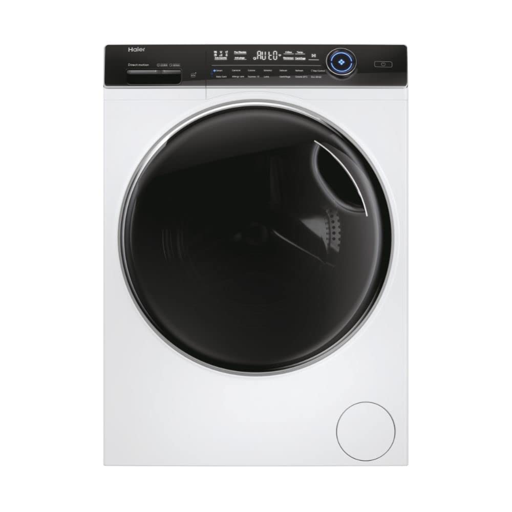 Haier HW80-B14979TU1 I-Pro Series 7 Plus - Lavatrice Slim (43.7 cm), 1400 giri, 8 kg, Classe energetica A