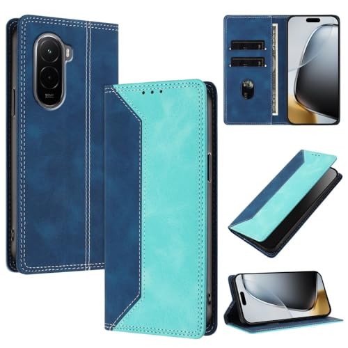 Protection Xiaomi Poco X6 Pro 5G portefeuille pour vos déplacements en vert