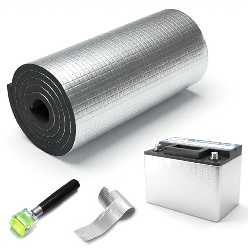 40'x7' Car Battery Insulation Kit - Cold Weather Thermal Wrap Insulation Kit for Car Marine...
