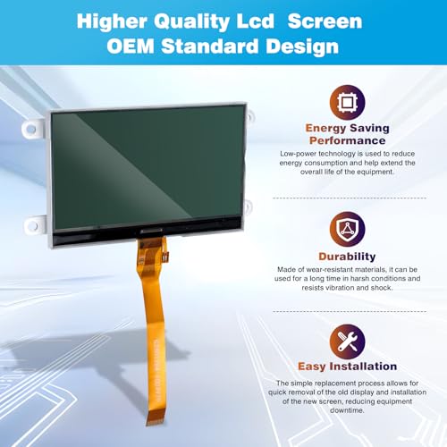 Image of 76-50248-00-AM LCD Display Replacement for Carrier Transicold X4 7500 7300 6500 Refrigeration Unit | 765024800AM Screen Display Panel
