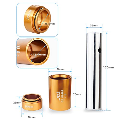 Mimoke Bicycle Front Fork Tool Setter Installation Bicycle Fork Crown Mounting Tool Aluminium Alloy, gold, 30mm - Image 3