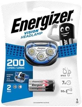 Energizer 200 Lumens Vision Headlight