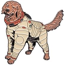 Guardians of The Galaxy Vol.3 Cosmo The Space Dog Pin - Official Marvel Studios Collectible Enamel Lapel Pin - 4.1 cm x 4 cm