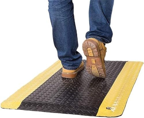 Tapis antifatigue pour soulager le dos en zone commerciale
