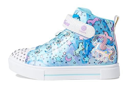 Baskets garçon Skechers Lichter Funkeln Funken Einhorn Daydream Schuhe - vue 5