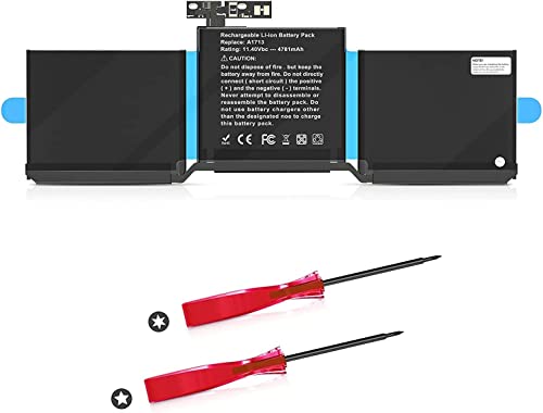 Batterie Li-polymère pour MacBook Pro 13 A1708 54.5Wh offrant une autonomie longue durée