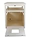 New Age Pet ECOFLEX Litter Loo Standard & Jumbo Sizes, 4 Colors, Moisture and Odor Resistant Enclosure & End Table, No‑Tools Assembly, 10 Year Warranty, Antique White, Jumbo