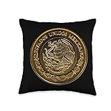 Mexican Peso Centavo Coin Gift Mexicano Mexico Tijuana Guey Throw Pillow