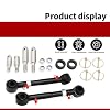 Nakkaa Adjustable Front Sway Bar Links Quicker Disconnect System 2.5-6 Lift Compatible with Wrangler JK JKU 2007-2018 Replacement