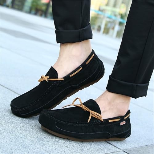 Men Loafers Shoes Breathable Suede Vamp Slip On Comfortable Driving Style for Casual Events Business Outdoors Wedding2
