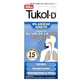 TUKOL D - Jarabe Auxiliar en el alivio de la tos. Adulto 0% Azúcar. Frasco con 120ml.