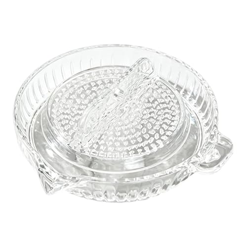 Placa de molienda de ajo: picadora de carne en relieve giratoria manual, herramienta de alimentos sin esfuerzo | Picadora de cocina multiusos para cebolla, queso, chocolate, preparación de comidas