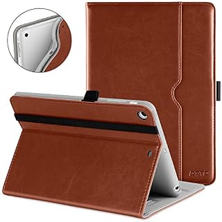 DTTO iPad Mini 1 2 3 Case, Premium Leather Folio Stand Cover Case