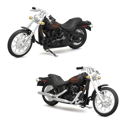 Maisto 1:24 Vehículos Miniatura Ford F-350 y Harley Davidson miniatura 7