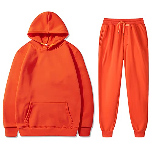 Casual Hoodie and Sweatpants Outfit Cosplay Hooded Pullover Sweatsuits Jogger Sets for Unisex