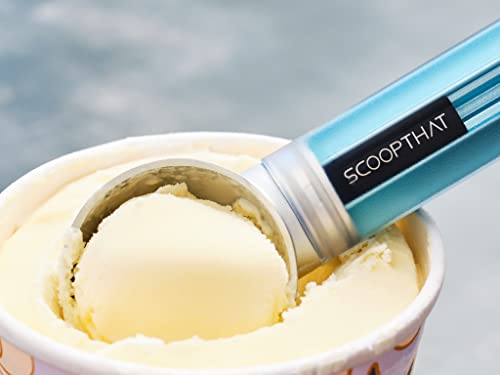 Scoopthat Radii Warming Ice Cream Scoop, Silver/Blue #TOP7