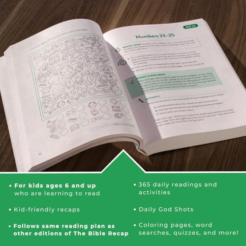 Baker Pub Group/Baker Books 299778 The Bible Recap Kids' Devotional: 365 Reflections And Activities thumb #3