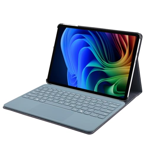 Forubar Tablet Case for 2025 New Microsoft Surface Pro 1st Edition 12-inch, PU Leather & Hard Shell Laptop Protective Cover with Multi-Angle Built-in Kickstand & Pen Holder (Blue) by forubar - Image 3
