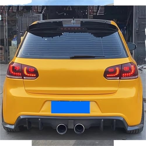 Diffuseur arrière pour VW Golf MK6 6R20 spoiler de pare-chocs