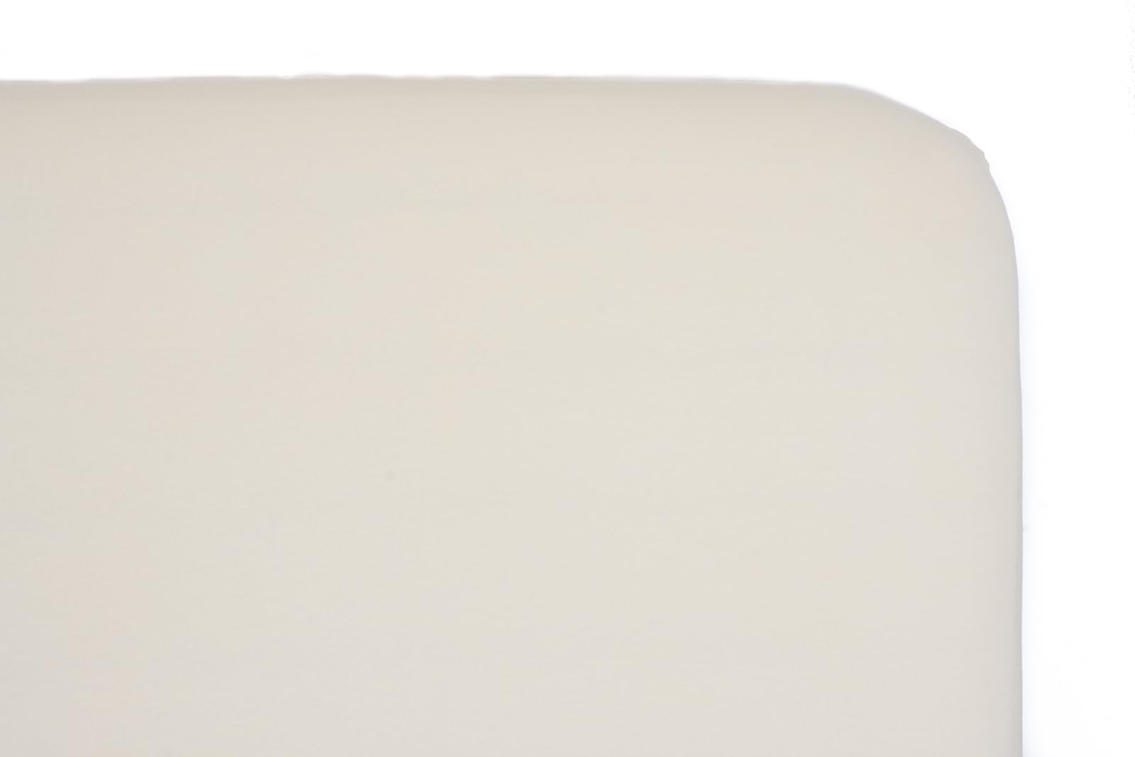 FITTED SHEET COTBED 100% COTTON MOSES BASKET CRIB COT/COT BED BABY FOR LITTLE ONES (Cream, 120 x 60cm (Cot size))