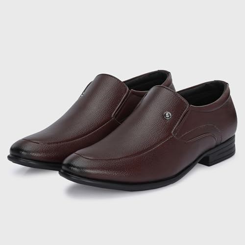Image of Centrino Mens Formal Shoe for Men | Soft Cushioned Insole for All-Day Comfort | Stylish & Elegant Design | Perfect for Office, Business Casual & Formal Attire (7322)