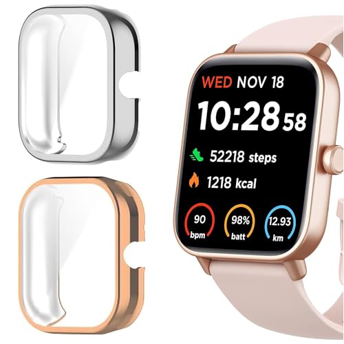 Evita arañazos en tu reloj con la funda IDW19 Konitee de TPU que salva tu pantalla de golpes
