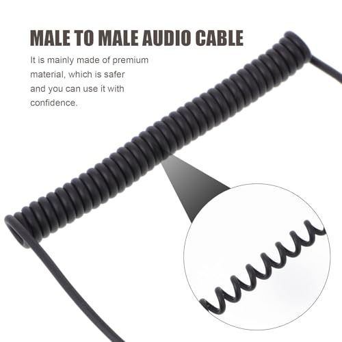 Cable Auxiliar Jack 3.5mm macho a macho 1.5 m color negro miniatura 3