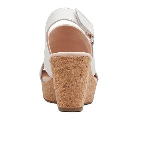 Image of Clarks womens Annadel IvoryWedge Sandal
