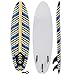 vidaXL Tabla de Surf 170 cm Hojas Deportes...