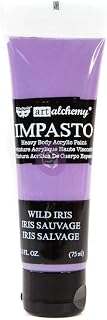 Prima Marketing Finnabair Art Alchemy Impasto Paint 2.5 Fluid Ounces-Wild Iris