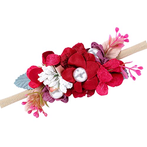 Pack of 2 Floral Stretchable Hair Bands