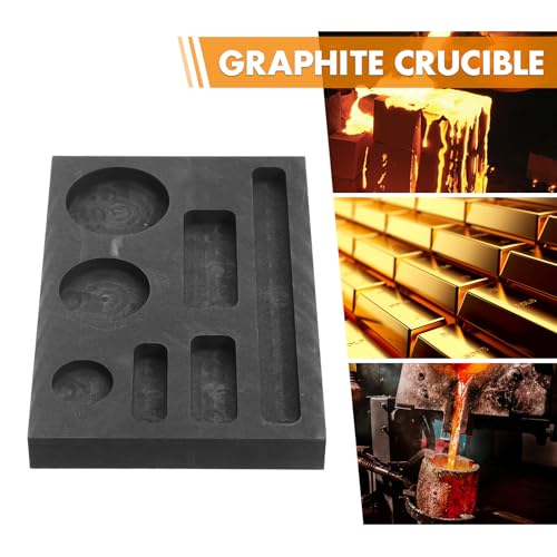 Creuset en graphite résistant à la chaleur 7 cavités pour bijoux