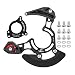TXTRADE Guida catena per MTB, lega di alluminio 32-40T protezione catena per ISCG 03/05 Mount