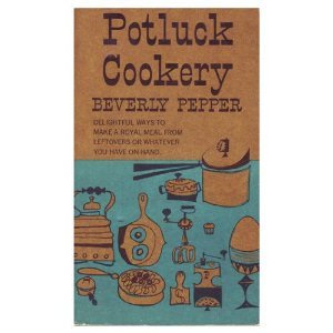 Paperback Potluck Cookery By Bev Peppers Book